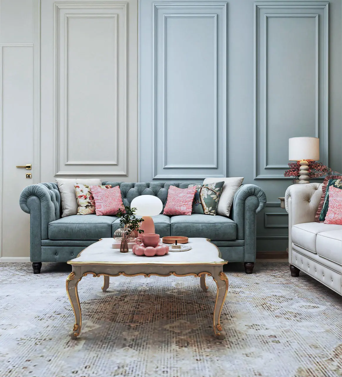 تصميم عصري لغرفة معيشه